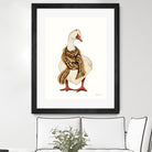 Goose with Scarf by Yvette St. Amant on GIANT ART - animal