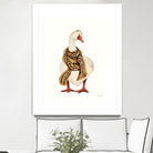 Goose with Scarf by Yvette St. Amant on GIANT ART - animal