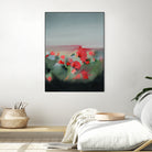 Poppies by Maggie Sackmann on GIANT ART - abstract