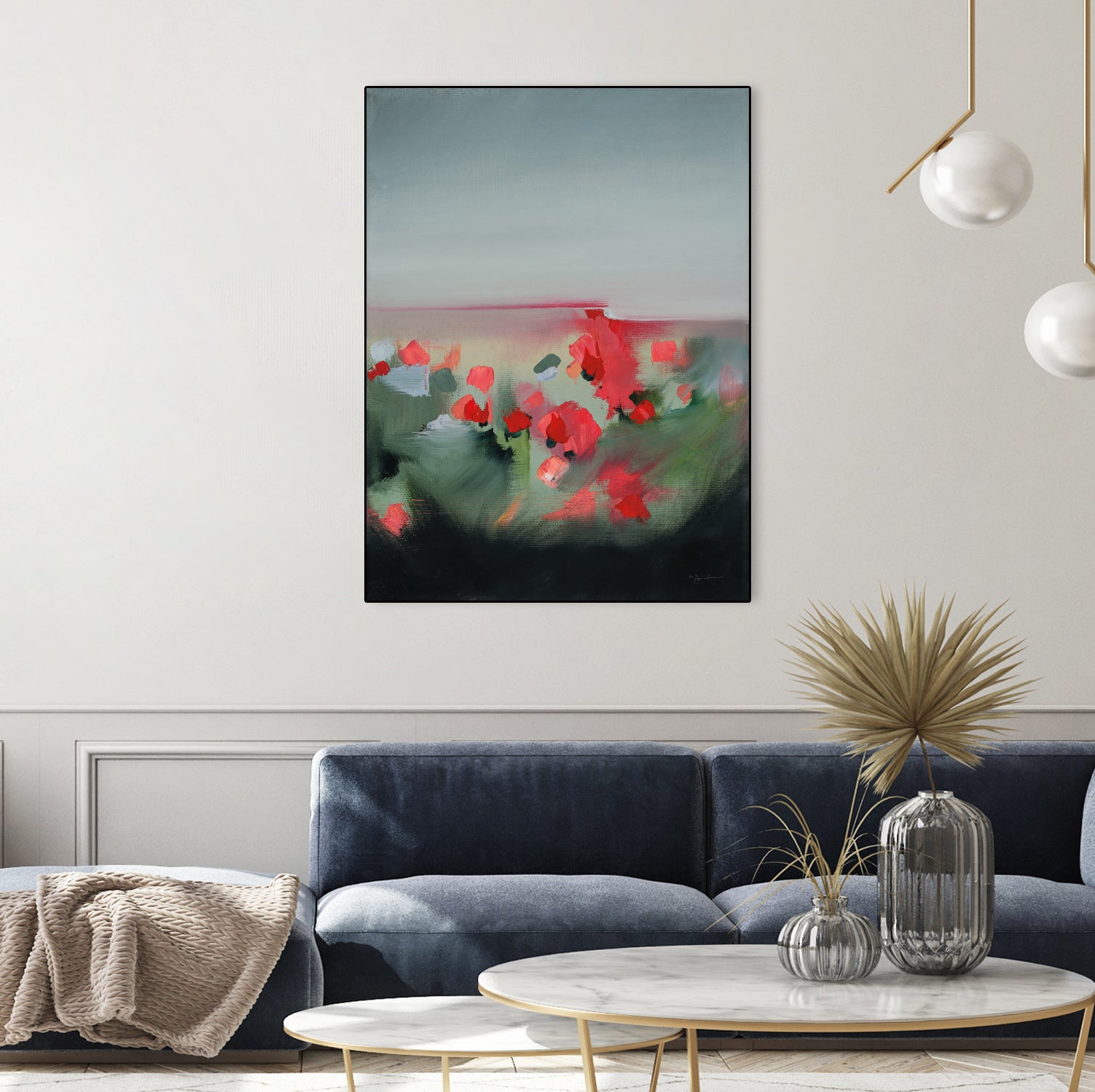 Poppies by Maggie Sackmann on GIANT ART - abstract