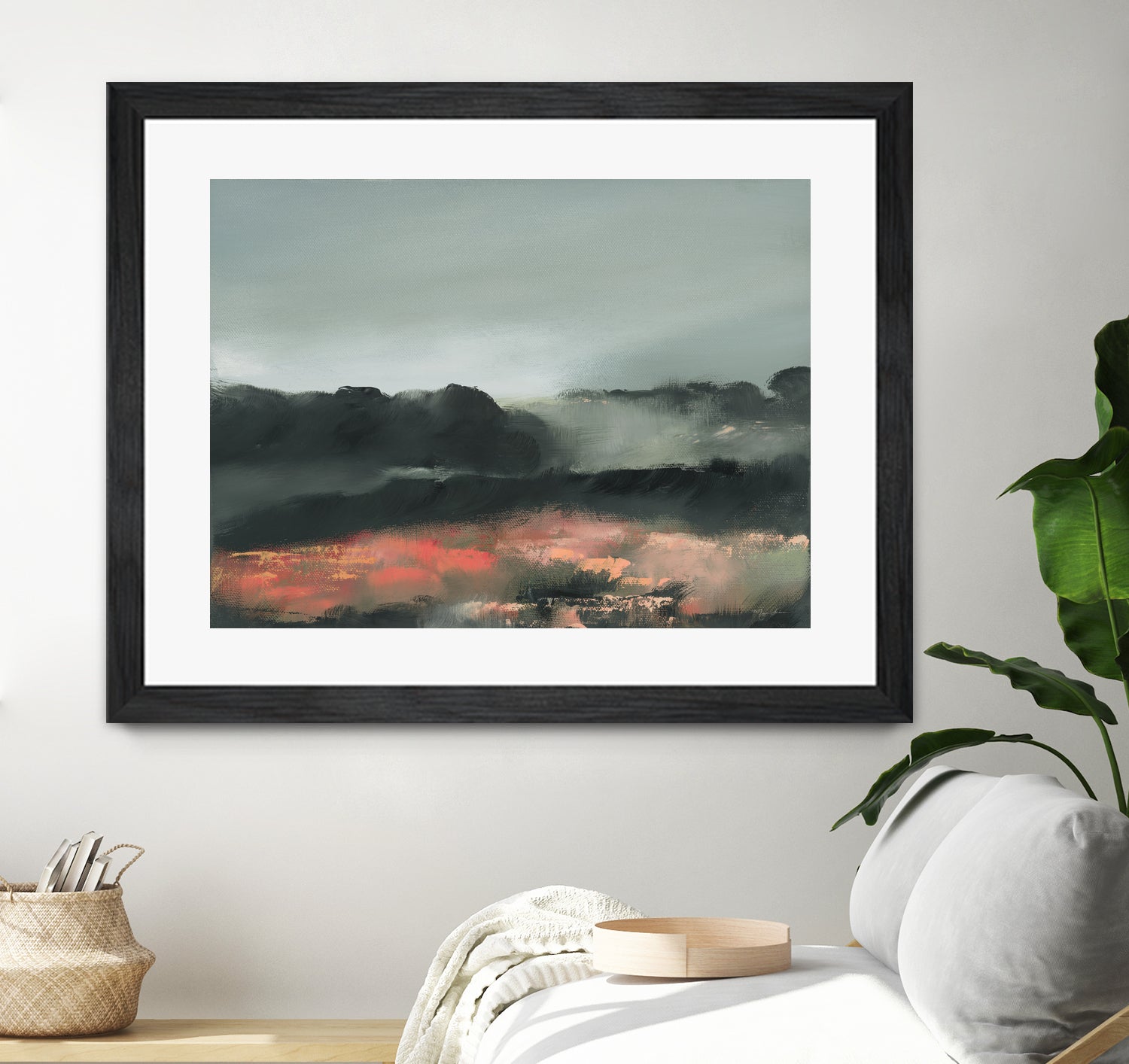 Ruby Meadow by Maggie Sackmann on GIANT ART - abstract