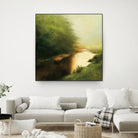 Spring Morning by Julia Purinton on GIANT ART - brown landscape