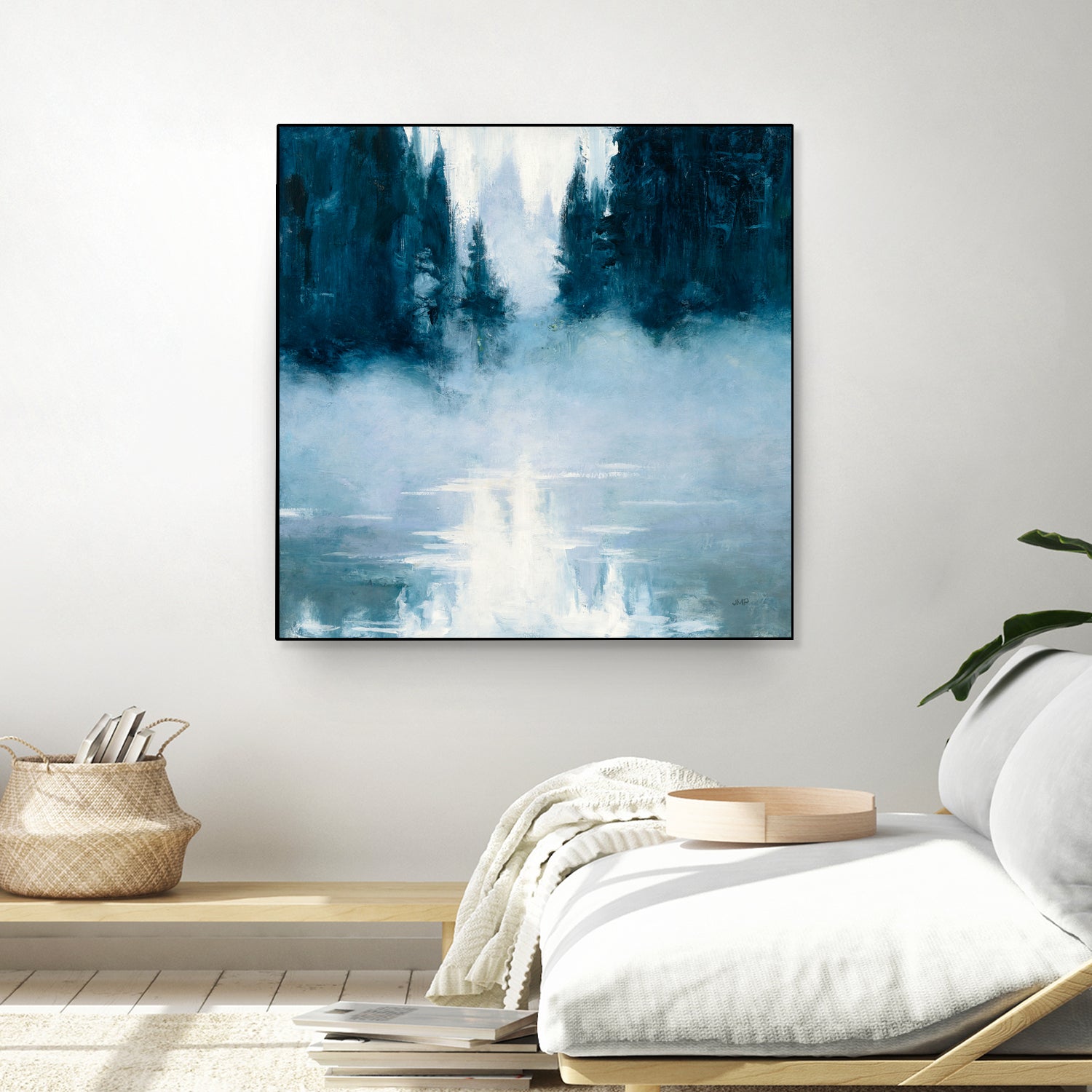 Boundary Waters by Julia Purinton on GIANT ART - blue landscape