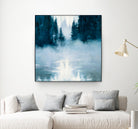 Boundary Waters by Julia Purinton on GIANT ART - blue landscape