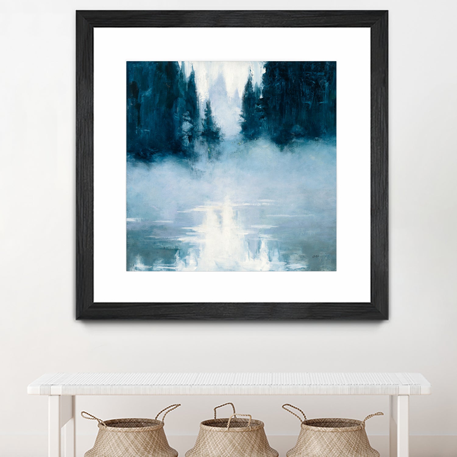 Boundary Waters by Julia Purinton on GIANT ART - blue landscape