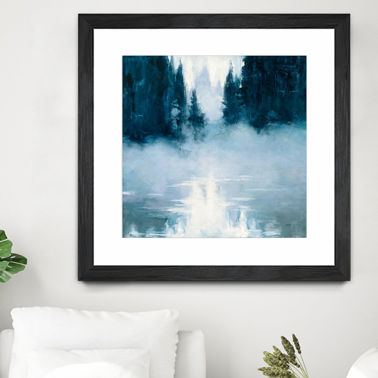 Boundary Waters by Julia Purinton on GIANT ART - blue landscape