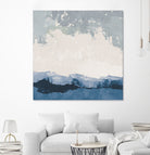 Coastal Landscape by Pamela Munger on GIANT ART - blue abstract