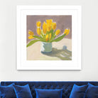 Sunny Tulips by Pamela Munger on GIANT ART - cream botanical