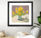 Sunny Tulips by Pamela Munger on GIANT ART - cream botanical