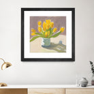 Sunny Tulips by Pamela Munger on GIANT ART - cream botanical