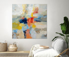 Island Fiesta by Silvia Vassileva on GIANT ART - black abstract