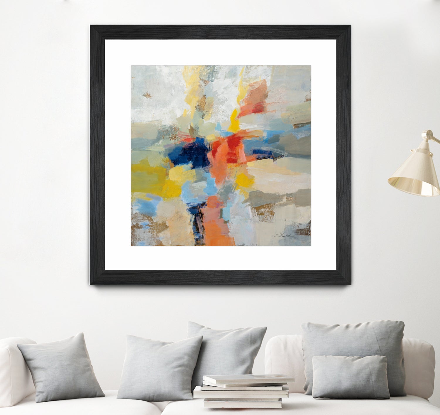 Island Fiesta by Silvia Vassileva on GIANT ART - black abstract