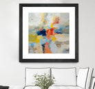 Island Fiesta by Silvia Vassileva on GIANT ART - black abstract