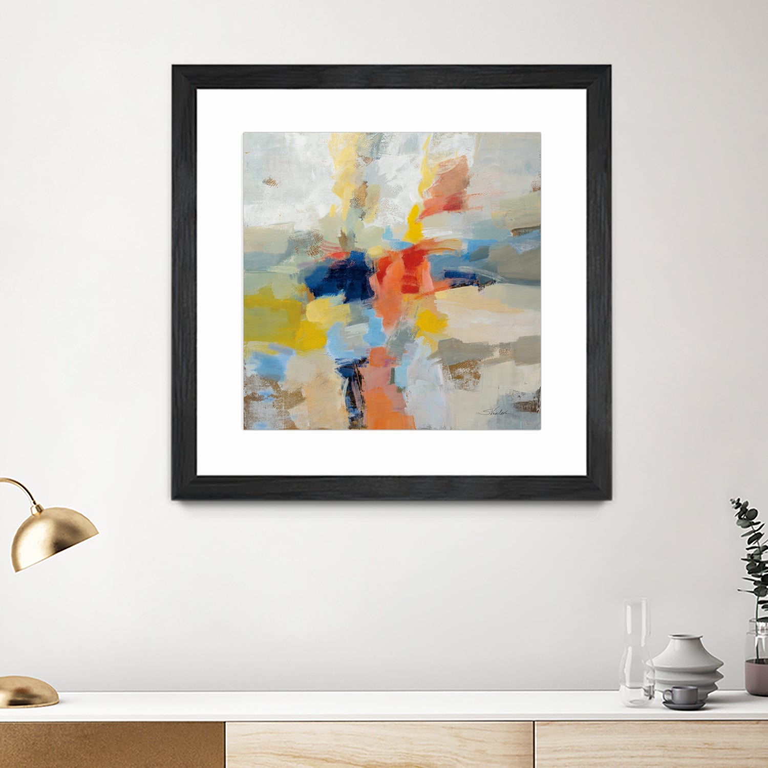 Island Fiesta by Silvia Vassileva on GIANT ART - black abstract