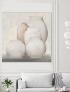 Farmhouse Vases by JULIA PURINTON on GIANT ART - white figurative farmhouse