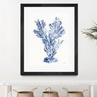 Shibori Coral I by Mary Urban on GIANT ART - blue
