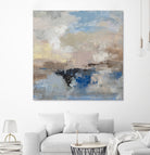 Morning Marine Layer II by Silvia Vassileva on GIANT ART - blue abstract