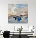 Morning Marine Layer II by Silvia Vassileva on GIANT ART - blue abstract