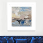 Morning Marine Layer II by Silvia Vassileva on GIANT ART - blue abstract