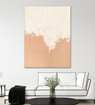 Just Peachy by Sarah Adams on GIANT ART - orange abstract