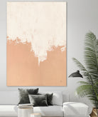 Just Peachy by Sarah Adams on GIANT ART - orange abstract