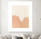 Just Peachy by Sarah Adams on GIANT ART - orange abstract