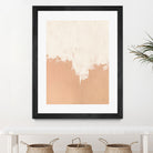 Just Peachy by Sarah Adams on GIANT ART - orange abstract