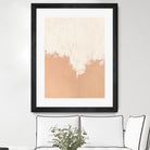 Just Peachy by Sarah Adams on GIANT ART - orange abstract