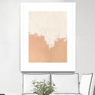 Just Peachy by Sarah Adams on GIANT ART - orange abstract