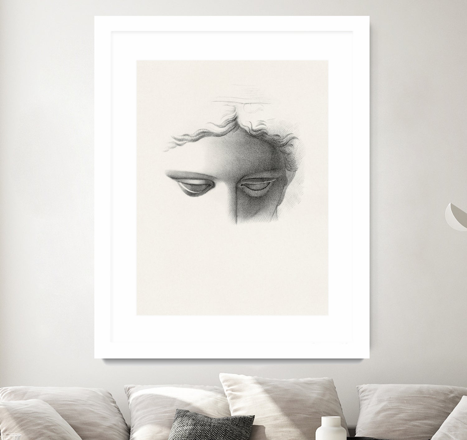 Classic Reverie by Wild Apple Portfolio on GIANT ART - grey figurative