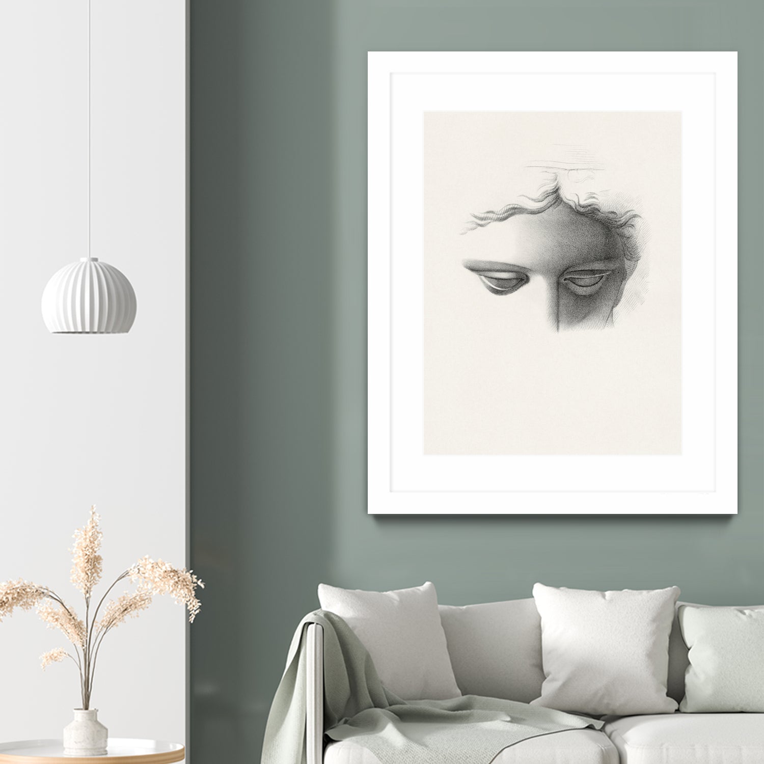 Classic Reverie by Wild Apple Portfolio on GIANT ART - grey figurative