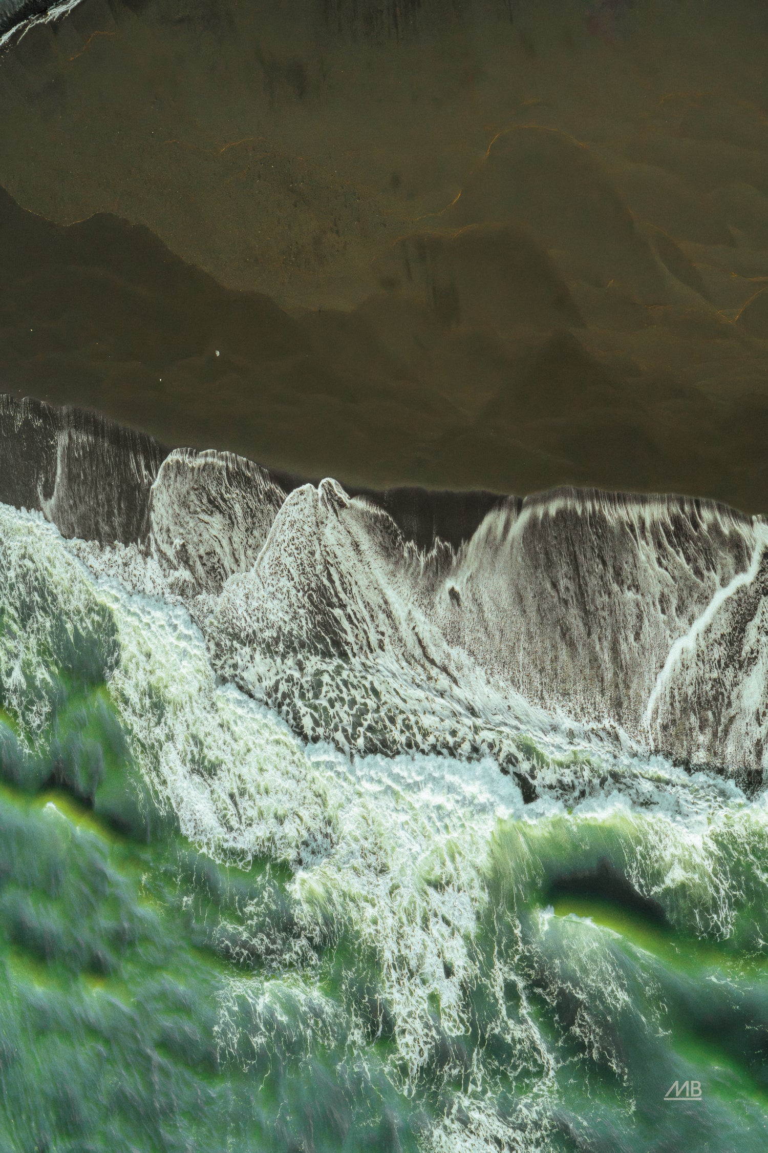 Iceland Shores by Max Blakesberg Studios on GIANT ART - brown landscape