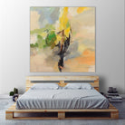 Lemon Grove by Silvia Vassileva on GIANT ART - black abstract