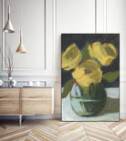 Trio by Pamela Munger on GIANT ART - grey botanical