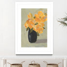 Hope Bouquet by Pamela Munger on GIANT ART - black botanical