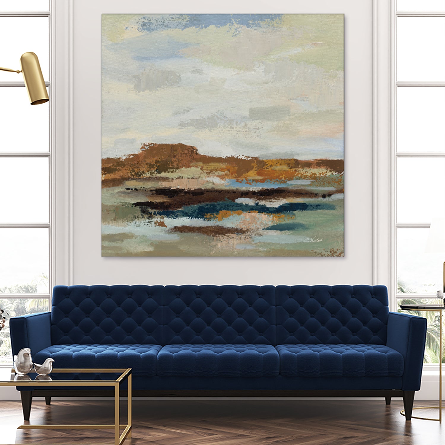 American West I by Silvia Vassileva on GIANT ART - abstract