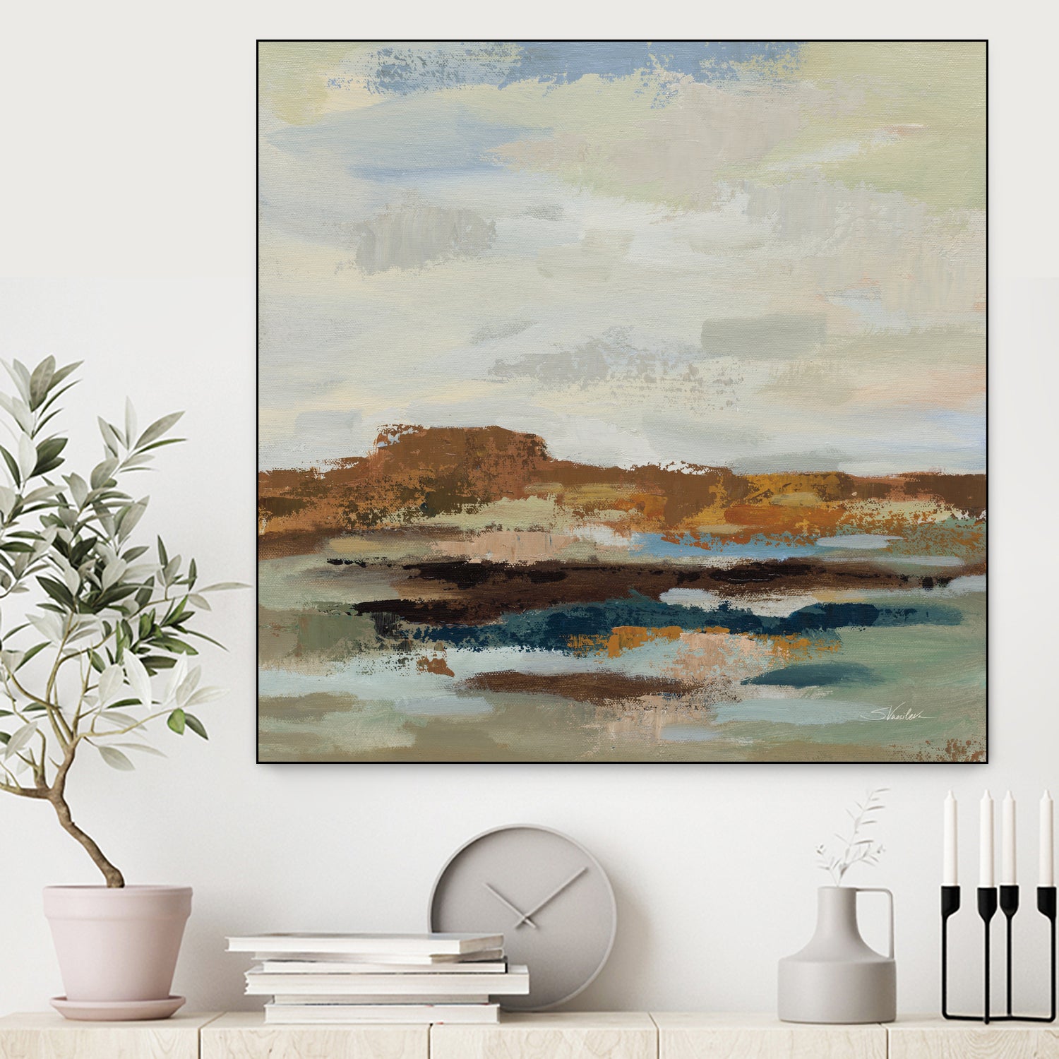 American West I by Silvia Vassileva on GIANT ART - abstract