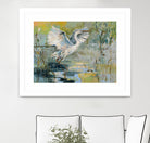 Shoreline Bird 1 by Dusza on GIANT ART - purple landscapes