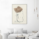 Girl with Floppy Hat by Chloe Elliott on GIANT ART - figurative figurative