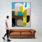 Tangled Sky and Garden by Marion Griese on GIANT ART - green abstract