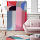 Traumerei by Marion Griese on GIANT ART - pink abstract