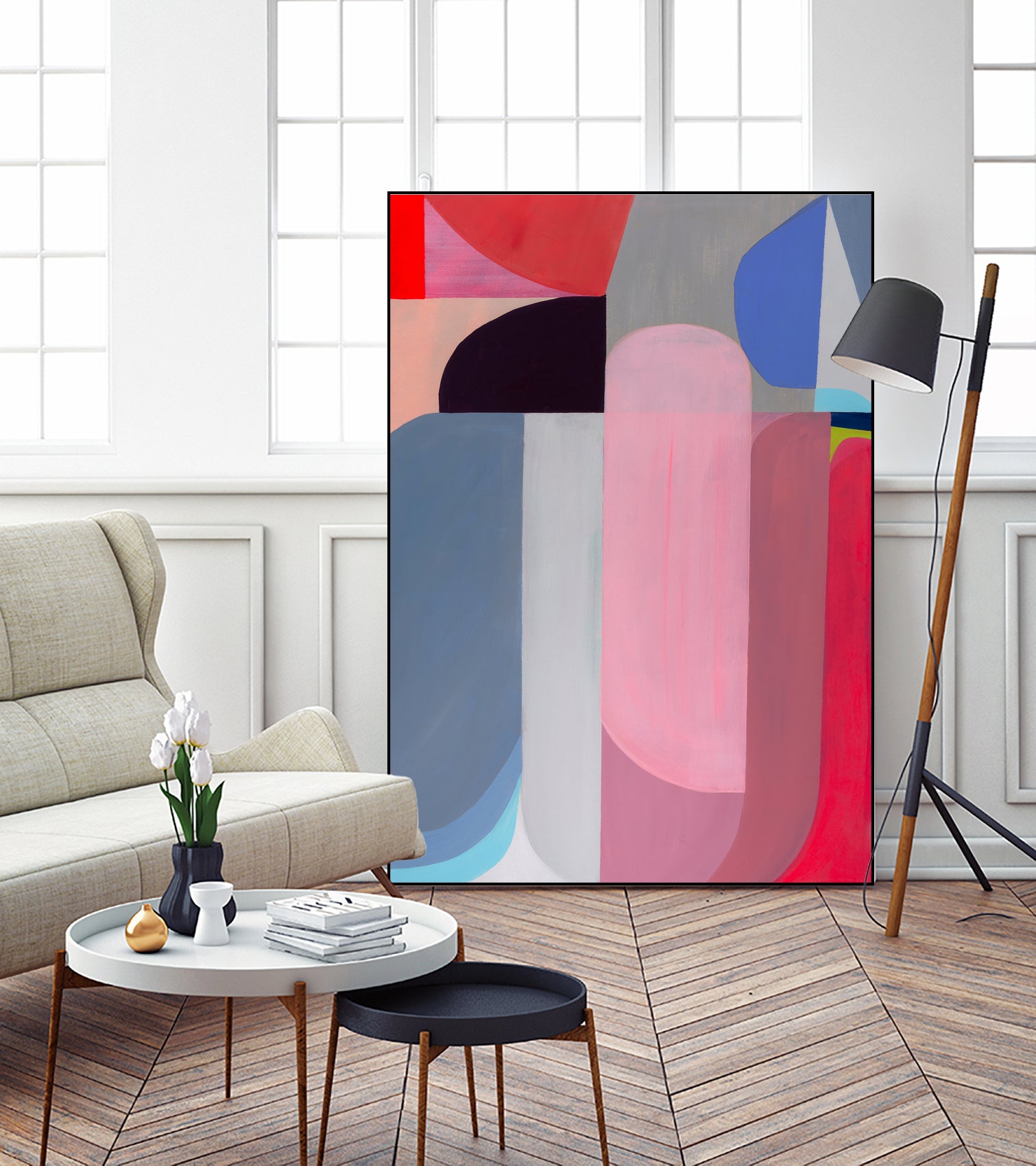 Traumerei by Marion Griese on GIANT ART - pink abstract