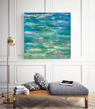 Homage to Monet by Meredith Howse on GIANT ART - yellow abstracts