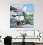 Port Isaac by Meredith Howse on GIANT ART - gray landscapes