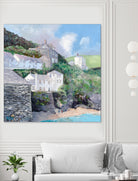 Port Isaac by Meredith Howse on GIANT ART - gray landscapes