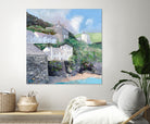 Port Isaac by Meredith Howse on GIANT ART - gray landscapes