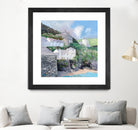 Port Isaac by Meredith Howse on GIANT ART - gray landscapes