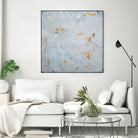 Abstract In Blue 2 by Jodi Major on GIANT ART - brown contemporary