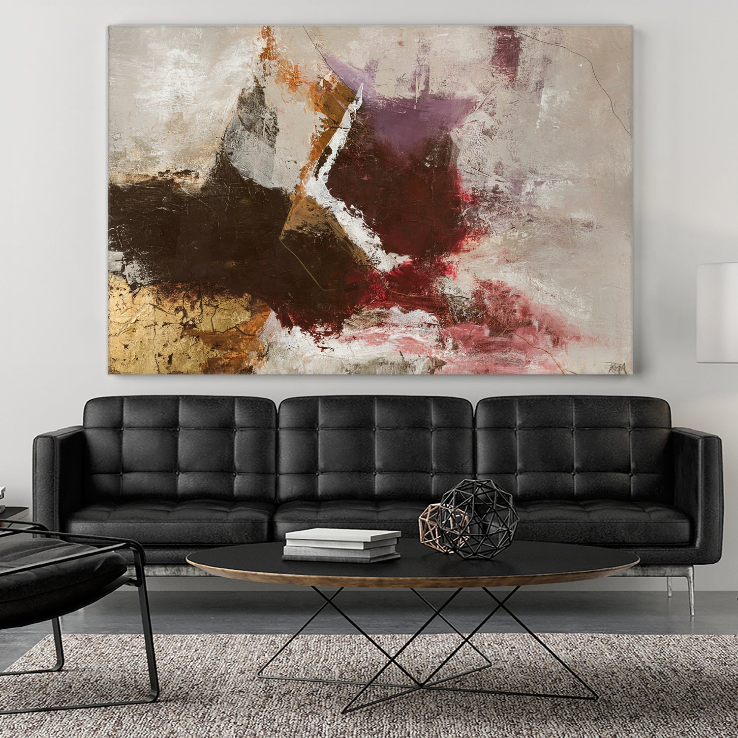 Infinity 1 by Design Fabrikken on GIANT ART - brown abstracts