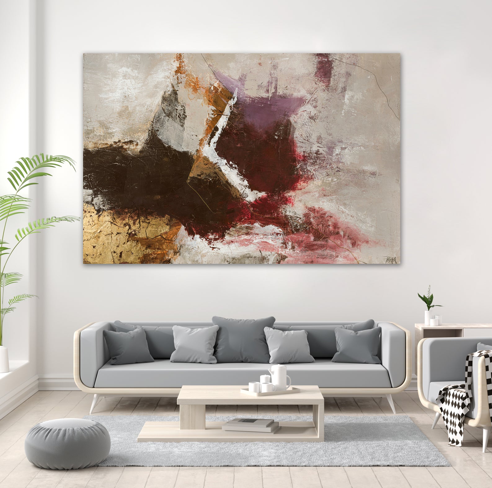 Infinity 1 by Design Fabrikken on GIANT ART - brown abstracts